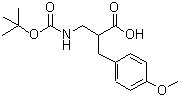 CAS 登录号：683218-95-3， 2-(4-甲氧基苄基)-3-({[(2-甲基-2-丙基)氧基]羰基}氨基)丙酸