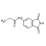 CAS#: 683232-73-7, N-(1,3-Dioxo-2,3-dihydro-1H-isoindol-5-yl)propanamide