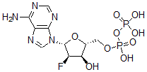 CAS 登录号：68357-16-4， 2'-脱氧-2'-氟腺苷 5'-二磷酸酯