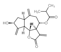 CAS#: 68370-46-7, 2-Methylpropionic Acid [(3aR,6abeta,9abeta,9balpha)-Dodecahydro-8alpha-Hydroxy-3,6,9-Tris(Methylene)-2-Oxoazuleno[4,5-b]Furan-4beta-Yl] Ester