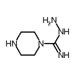 CAS#: 683743-32-0, 1-Piperazinecarboximidohydrazide
