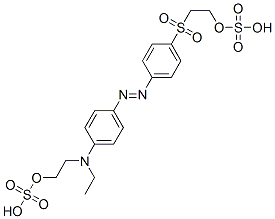 CAS#: 68399-91-7, Sulfuric Acid Hydrogen 2-[[4-[[4-[Ethyl[2-(Sulfooxy)Ethyl]Amino]Phenyl]Azo]Phenyl]Sulfonyl]Ethyl Ester
