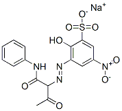 CAS#: 68400-42-0, Sodium 2-Hydroxy-5-Nitro-3-[[2-Oxo-1-[Anilinocarbonyl]Propyl]Azo]Benzenesulphonate