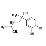 CAS#: 684202-53-7, 4-[2-Hydroxy-1-(isopropylamino)-2-propanyl]-1,2-benzenediol