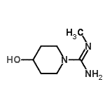 CAS#: 684207-49-6, 4-Hydroxy-N-methyl-1-piperidinecarboximidamide