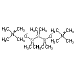 CAS#: 68440-88-0, Bis(N,N,N-trimethylmethanaminium) 1,1,2,2,3,3-hexamethyl-1,3-trisilanediolate