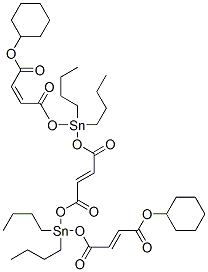 CAS#: 68460-05-9, Dicyclohexyl 6,6,13,13-Tetrabutyl-4,8,11,15-Tetraoxo-5,7,12,14-Tetraoxa-6,13-Distannoctadeca-2,9,16(Z)-Trienedioate
