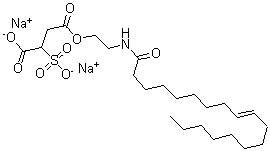 CAS#: 68479-64-1, 2-Sulfo-Butanedioicacid Mono[2-[[(9Z)-1-Oxo-9-Octadecen-1-Yl]Amino]Ethyl] Ester Sodiumsalt (1:2)
