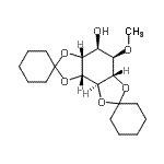 CAS#: 6848-53-9, (3A'r,4'S,5'R,5A's,8A'r,8B'r)-5'-Methoxyhexahydrodispiro[Cyclohexane-1,2'-[1,3]Dioxolo[4,5-e][1,3]Benzodioxole-7',1''-Cyclohexan]-4'-Ol