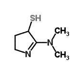 CAS#: 685082-50-2, 5-(Dimethylamino)-3,4-dihydro-2H-pyrrole-4-thiol