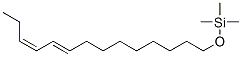 CAS 登录号：68516-30-3， (E,Z)-三甲基(9,11-十四碳二烯基氧基)硅烷