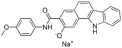 CAS#: 68540-91-0, Sodium 2-Oxido-N-(4-Methoxyphenyl)-11H-Benzo[a]Carbazole-3-Carboxamidate
