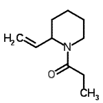 CAS 登录号：685509-94-8， 1-(2-乙烯基-1-哌啶基)-1-丙酮
