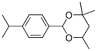 CAS 登录号：68555-33-9， 4,4,6-三甲基-2-[4-(1-甲基乙基)苯基]-1,3-二恶烷