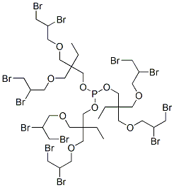CAS#: 68555-85-1, Phosphorous Acid Tris[2,2-Bis[(2,3-Dibromopropoxy)Methyl]Butyl] Ester