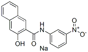 CAS#: 68556-08-1, Sodium 3-Hydroxy-N-(3-Nitrophenyl)Naphthalene-2-Carboxamidate