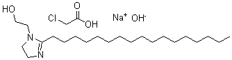 CAS 登录号：68608-63-9， 硬脂酸,氨基乙基乙醇胺酰胺-咪唑啉,羧甲基化钠盐