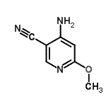 CAS#: 686278-89-7, 4-Amino-6-methoxynicotinonitrile