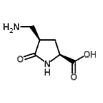 CAS 登录号：686287-94-5， (4R)-4-(氨基甲基)-5-氧代-L-脯氨酸