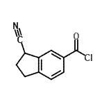 CAS#: 68634-09-3, 3-Cyano-5-indanecarbonyl chloride