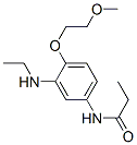 CAS#: 68703-73-1, N-[3-(Ethylamino)-4-(2-Methoxyethoxy)Phenyl]Propanamide