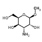 CAS#: 687129-98-2, Methyl 3-amino-3-deoxy-beta-D-gulopyranoside