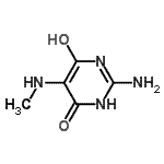 CAS#: 687601-01-0, 2-Amino-6-hydroxy-5-(methylamino)-4(1H)-pyrimidinone