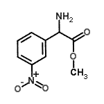 CAS#: 687631-80-7, Methyl amino(3-nitrophenyl)acetate