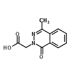 CAS#: 68775-82-6, (4-Methyl-1-oxo-2(1H)-phthalazinyl)acetic acid