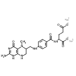 CAS 登录号：68792-52-9， 二钠2-[(4-{[(2-氨基-5-甲基-4-氧代-1,4,5,6,7,8-六氢-6-蝶啶基)甲基]氨基}苯甲酰基)氨基]戊烷二酸酯