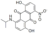 CAS 登录号：68808-55-9， 1,5-二羟基-4-[(1-甲基乙基)氨基]-8-硝基蒽醌