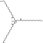 CAS 登录号：68818-68-8， [2-(羟基甲基)-3-十四碳酰氧基-2-(十四碳酰氧基甲基)丁基]十四烷酸酯