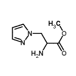 CAS 登录号：688303-91-5， 甲基3-(1H-吡唑-1-基)丙氨酸酯