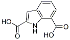 CAS 登录号：68833-96-5， 1H-吲哚-2,7-二甲酸