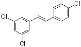 CAS 登录号：688348-25-6， 1,3-二氯-5-[(E)-2-(4-氯苯基)乙烯基]苯