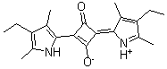 CAS#: 68842-63-7, (4E)-4-(4-Ethyl-3,5-dimethyl-2H-pyrrolium-2-ylidene)-2-(4-ethyl-3,5-dimethyl-1H-pyrrol-2-yl)-3-oxo-1-cyclobuten-1-olate