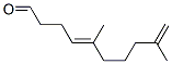 CAS 登录号：68844-98-4， 5,9-二甲基-4,9-癸二烯醛