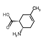 CAS 登录号：688734-31-8， (1R,6S)-6-氨基-3-甲基-3-环己烯-1-羧酸