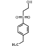 CAS 登录号：688763-11-3， 2-[(4-乙基苯基)磺酰基]乙醇