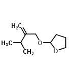 CAS 登录号：688764-35-4， 2-(3-甲基-2-亚甲基丁氧基)四氢呋喃