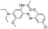 CAS#: 68877-36-1, N-[2-[(2,5-Dichlorophenyl)Azo]-5-(Diethylamino)-4-Methoxyphenyl]Acetamide