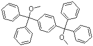 CAS#: 68883-10-3, 1,4-Bis(Methoxydiphenylmethyl)-Benzene
