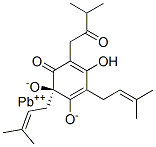 CAS#: 68901-11-1, (R)-3,5,6-Trihydroxy-4,6-Bis(3-Methylbut-2-Enyl)-2-(3-Methyl-2-Oxobutyl)Cyclohexa-2,4-Dien-1-One, Lead Salt