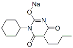 CAS#: 6891-28-7, Sodium 5-butyl-1-cyclohexyl-4,6-dioxopyrimidin-2-olate