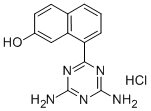 CAS#: 68911-97-7, 1-(2,4-Diimino-1,2,3,4-tetrahydro-1, 3,5-triazino)-7-hydroxynaphthalene hydrochloride