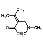 CAS 登录号：689209-12-9， 2-[(二甲基氨基)甲基]-3-甲基-2-丁烯酸