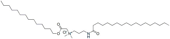 CAS#: 68921-83-5, Dimethyl[3-[(1-Oxooctadecyl)Amino]Propyl][2-Oxo-2-(Tetradecyloxy)Ethyl]Ammonium Chloride