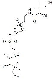 CAS 登录号：68921-90-4， 二[(R)-2-[(2,4-二羟基-3,3-二甲基-1-氧代丁基)氨基]乙烷-1-磺酸]钙