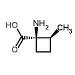 CAS 登录号：689215-72-3， (1R,2S)-1-氨基-2-甲基环丁烷羧酸