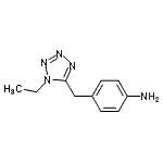 CAS#: 689251-72-7, 4-[(1-Ethyl-1H-tetrazol-5-yl)methyl]aniline